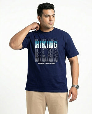 Hiking Plus Size Men Premium Tee