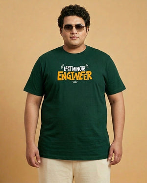 Last Minute Engineer Plus Size Men Premium Tee