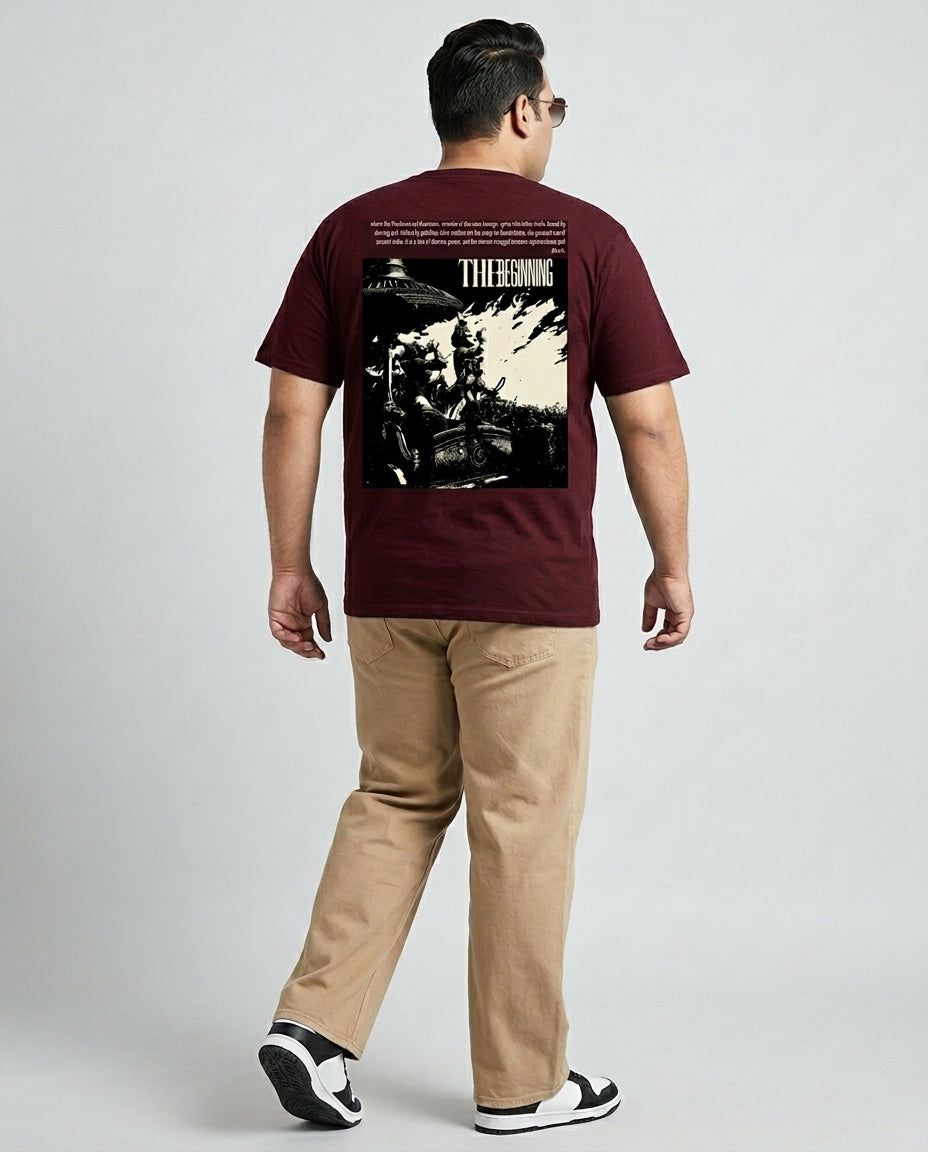 The Beginner Plus Size Men Premium Tee