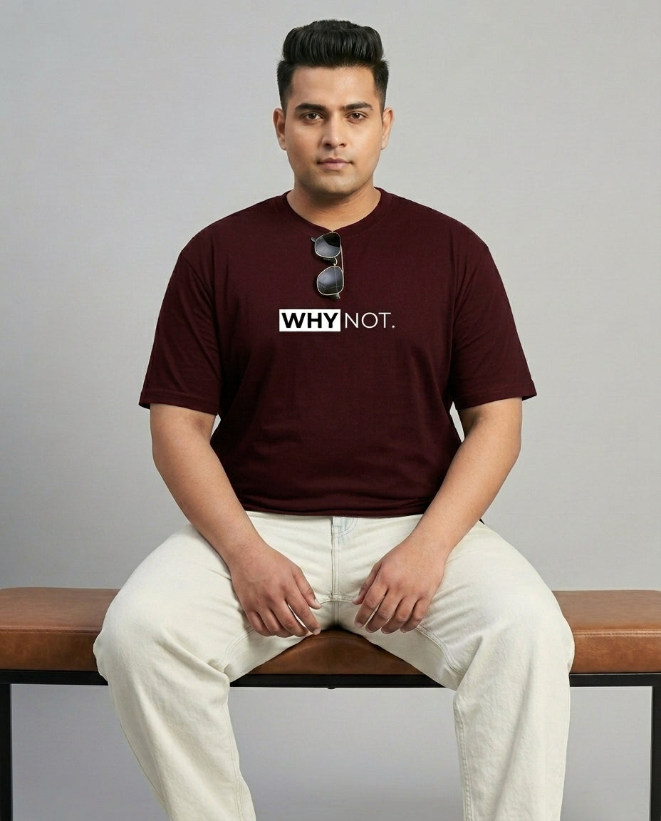Why Not Plus Size Men Premium Tee