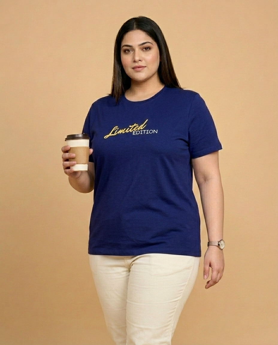 Limited Edition Plus Size Women Premium Tee