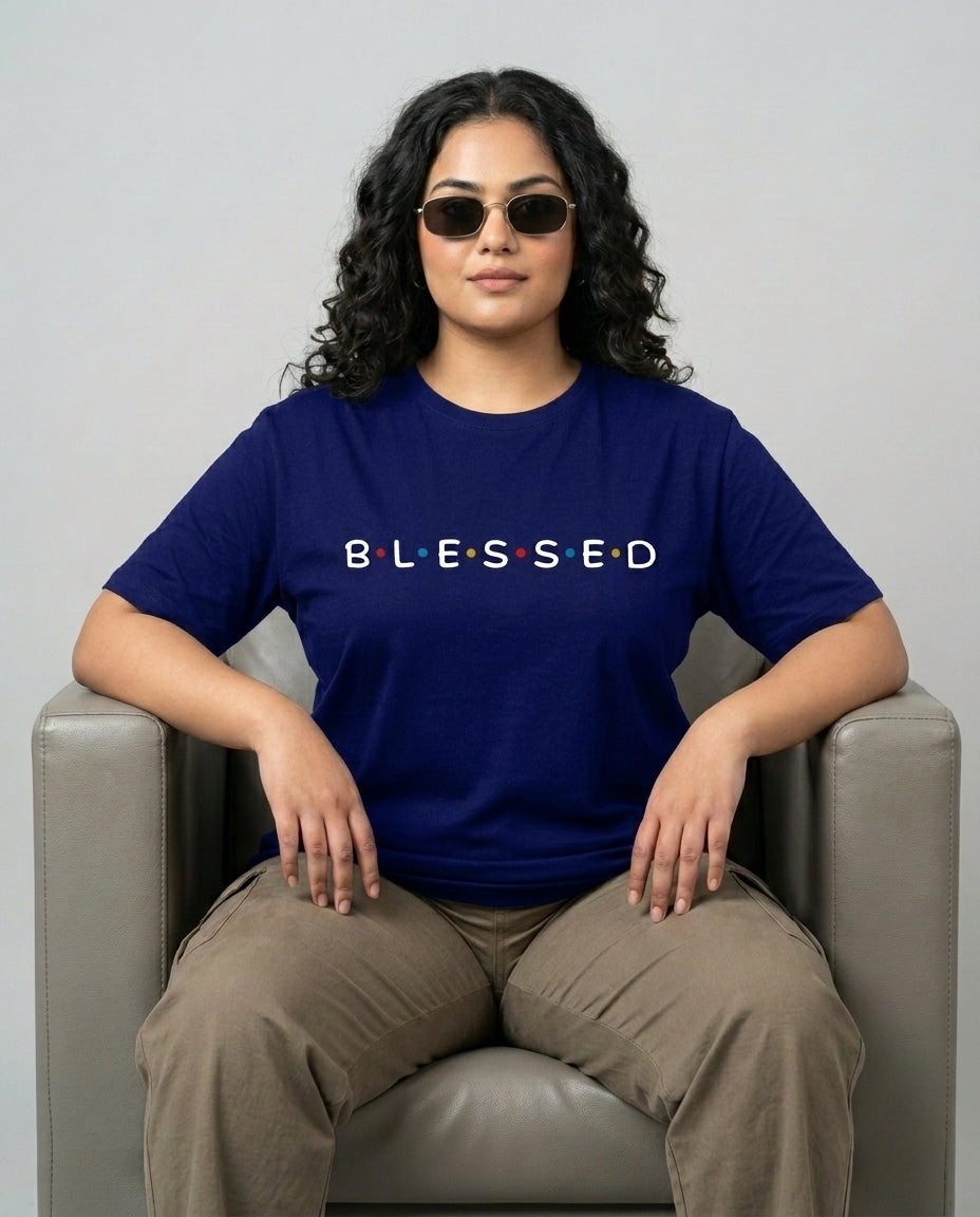 Blessed Plus Size Women Premium Tee