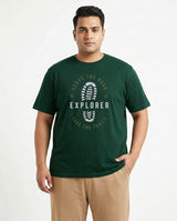 Explorer Foot Plus Size Men Premium Tee