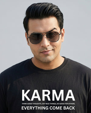 Karma Plus Size Men Premium Tee