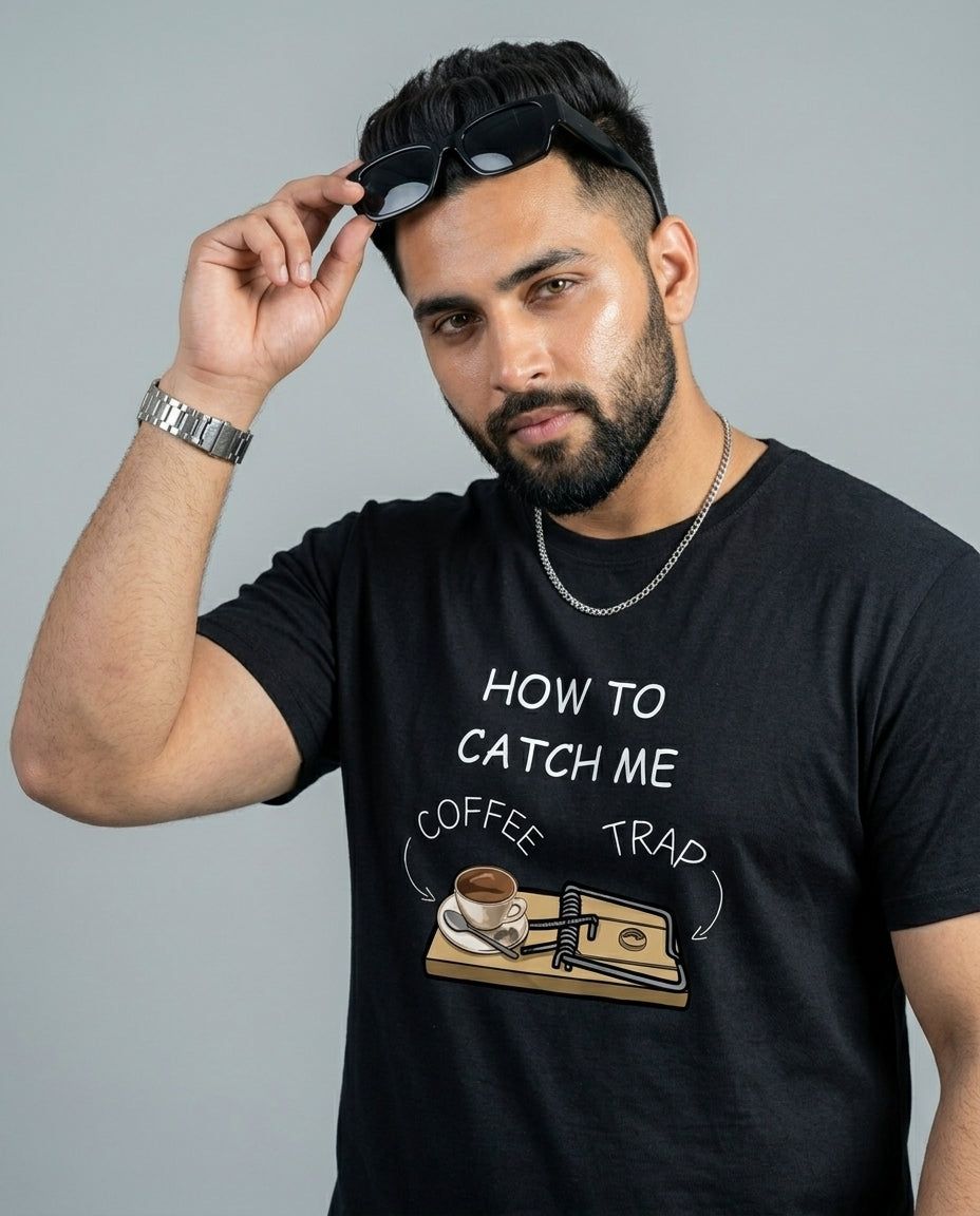 How To Catch me Plus Size Men Premium Tee