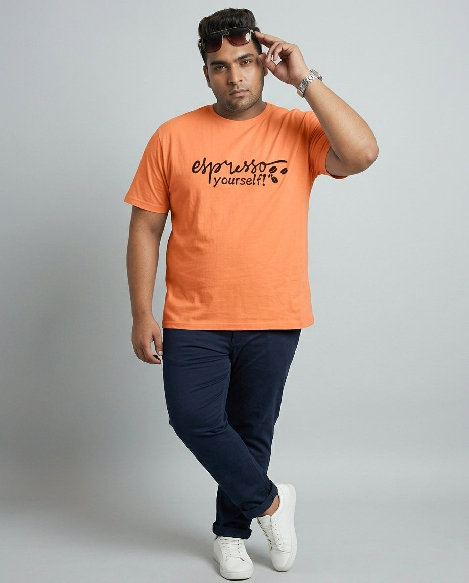 Expresso Yourself Plus Size Men Premium Tee