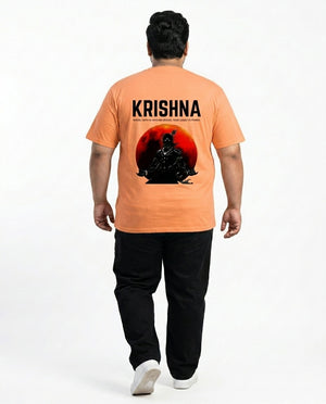 Krishna Plus Size Men Premium Tee
