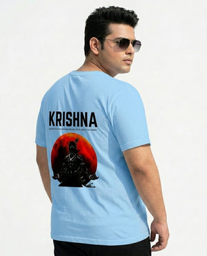 Krishna Plus Size Men Premium Tee