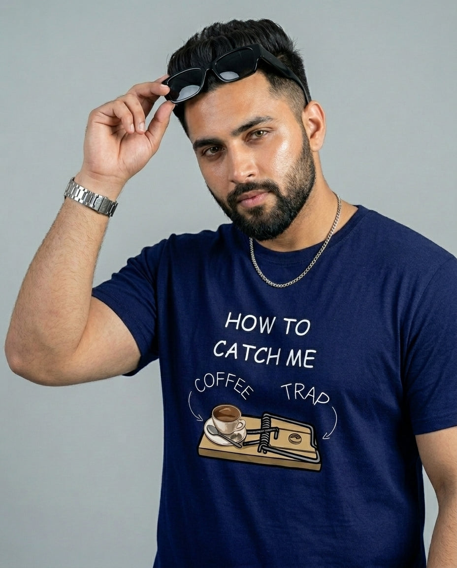 How To Catch me Plus Size Men Premium Tee