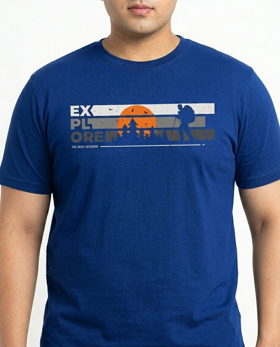 The Great Outdoor Plus Size Men Premium Tee