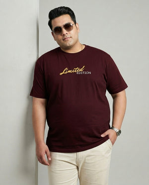 Limited Edition Plus Size Men Premium Tee
