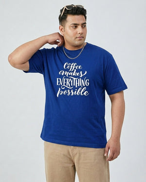 Coffee Makes Every things Plus Size Men Premium Tee