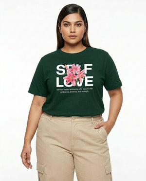 Self Love Plus Size Women Premium Tee