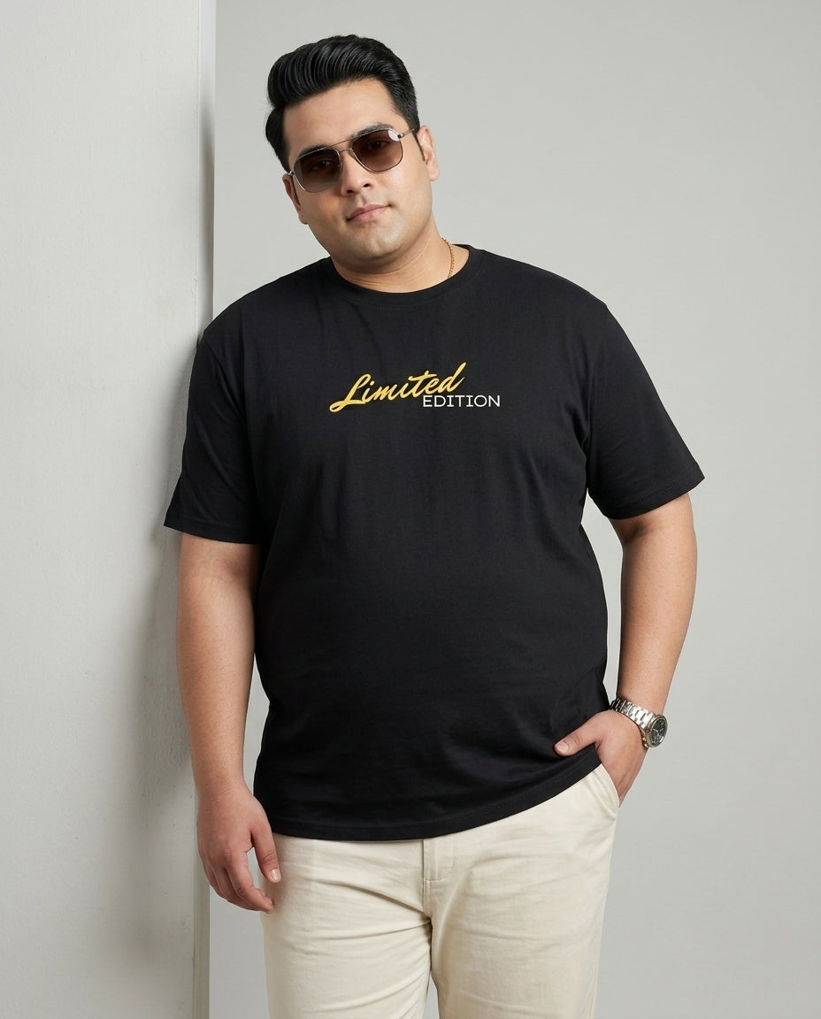 Limited Edition Plus Size Men Premium Tee