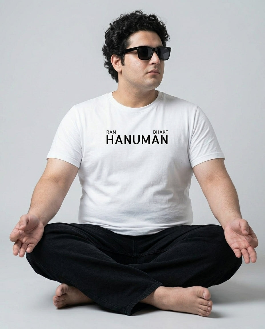 Hanuman Plus Size Men Premium Tee
