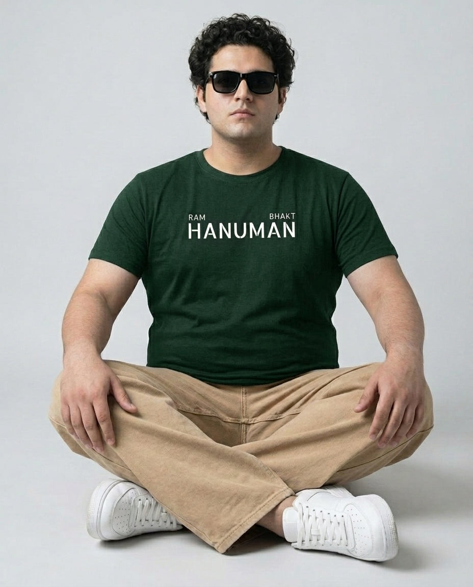 Hanuman Plus Size Men Premium Tee