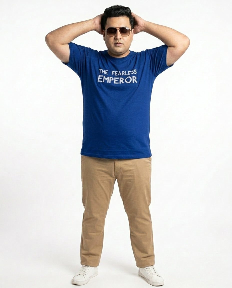 Fearless Emperor Plus Size Men Premium Tee