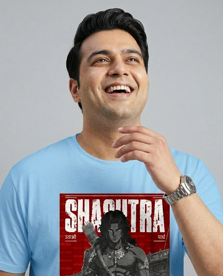 Shastra Plus Size Men Premium Tee