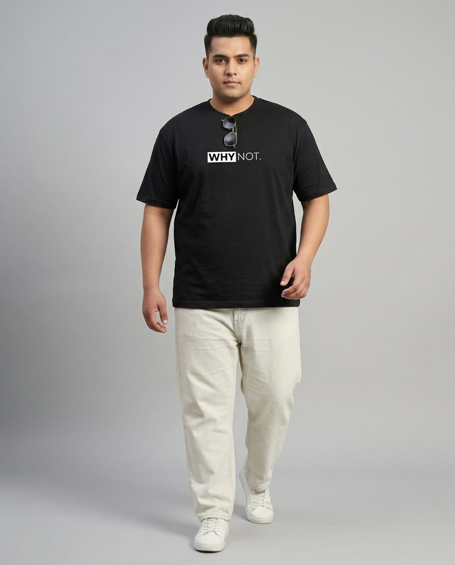 Why Not Plus Size Men Premium Tee
