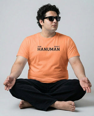 Hanuman Plus Size Men Premium Tee