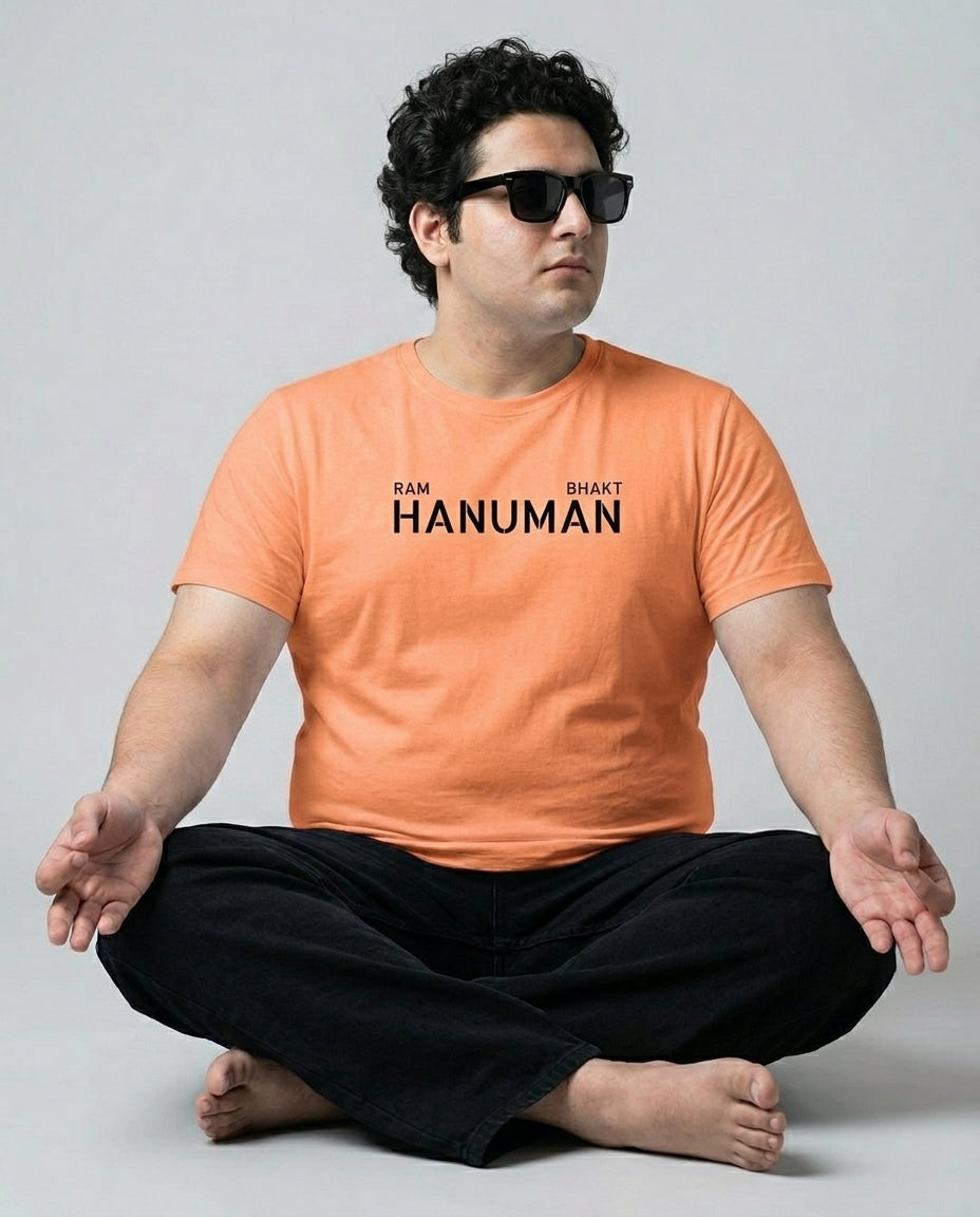 Hanuman Plus Size Men Premium Tee