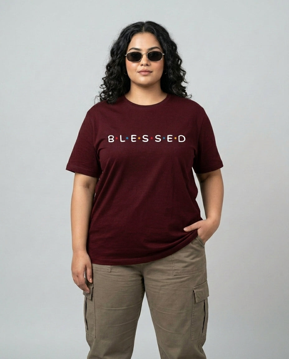 Blessed Plus Size Women Premium Tee