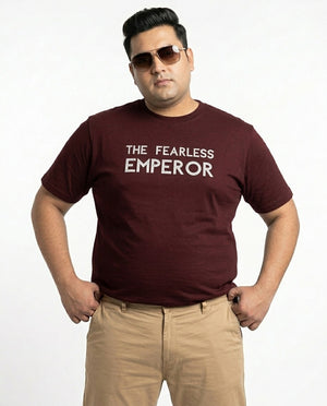 Fearless Emperor Plus Size Men Premium Tee