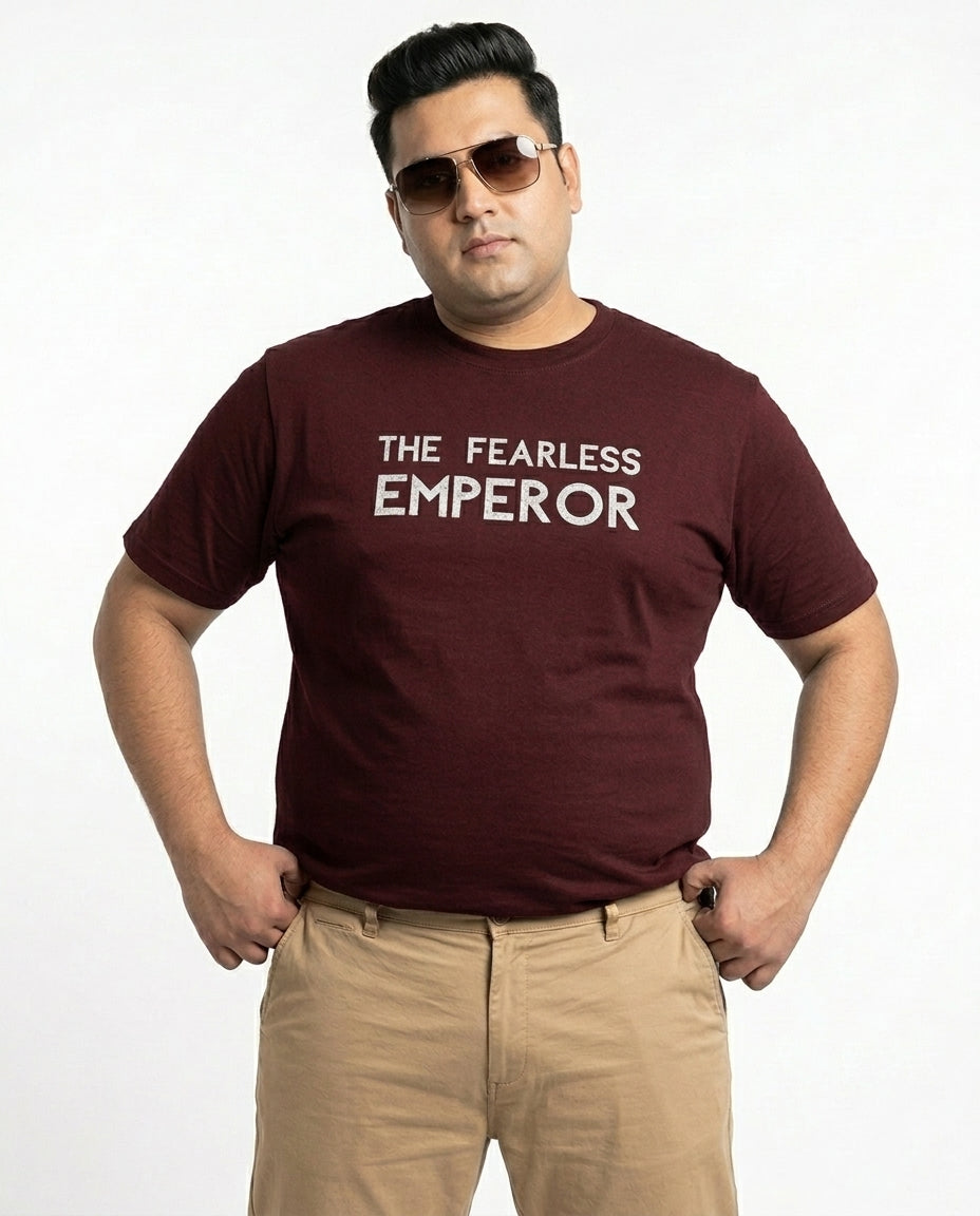 Fearless Emperor Plus Size Men Premium Tee