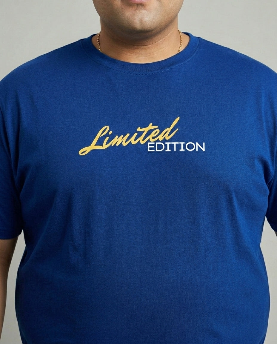 Limited Edition Plus Size Men Premium Tee