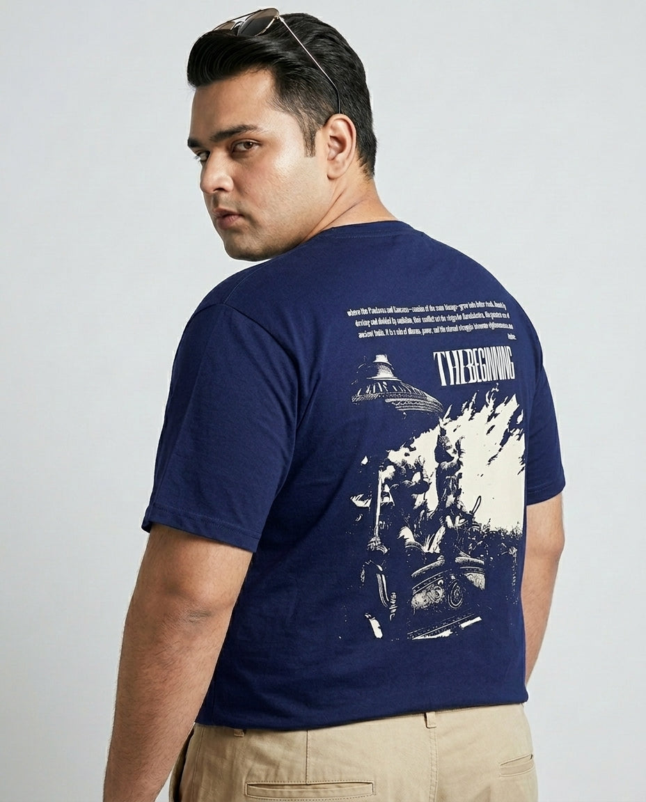 The Beginner Plus Size Men Premium Tee
