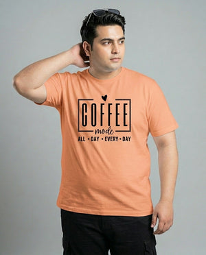 Coffee All Day Every Day Plus Size Men Premium Tee