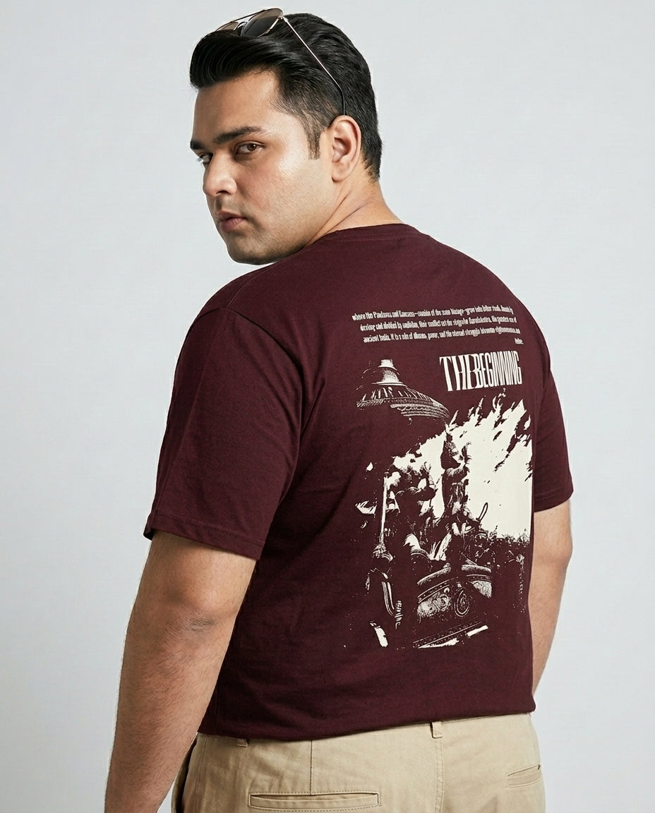 The Beginner Plus Size Men Premium Tee