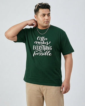 Coffee Makes Every things Plus Size Men Premium Tee