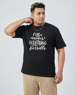 Coffee Makes Every things Plus Size Men Premium Tee