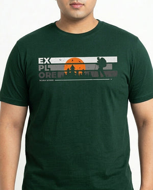 The Great Outdoor Plus Size Men Premium Tee