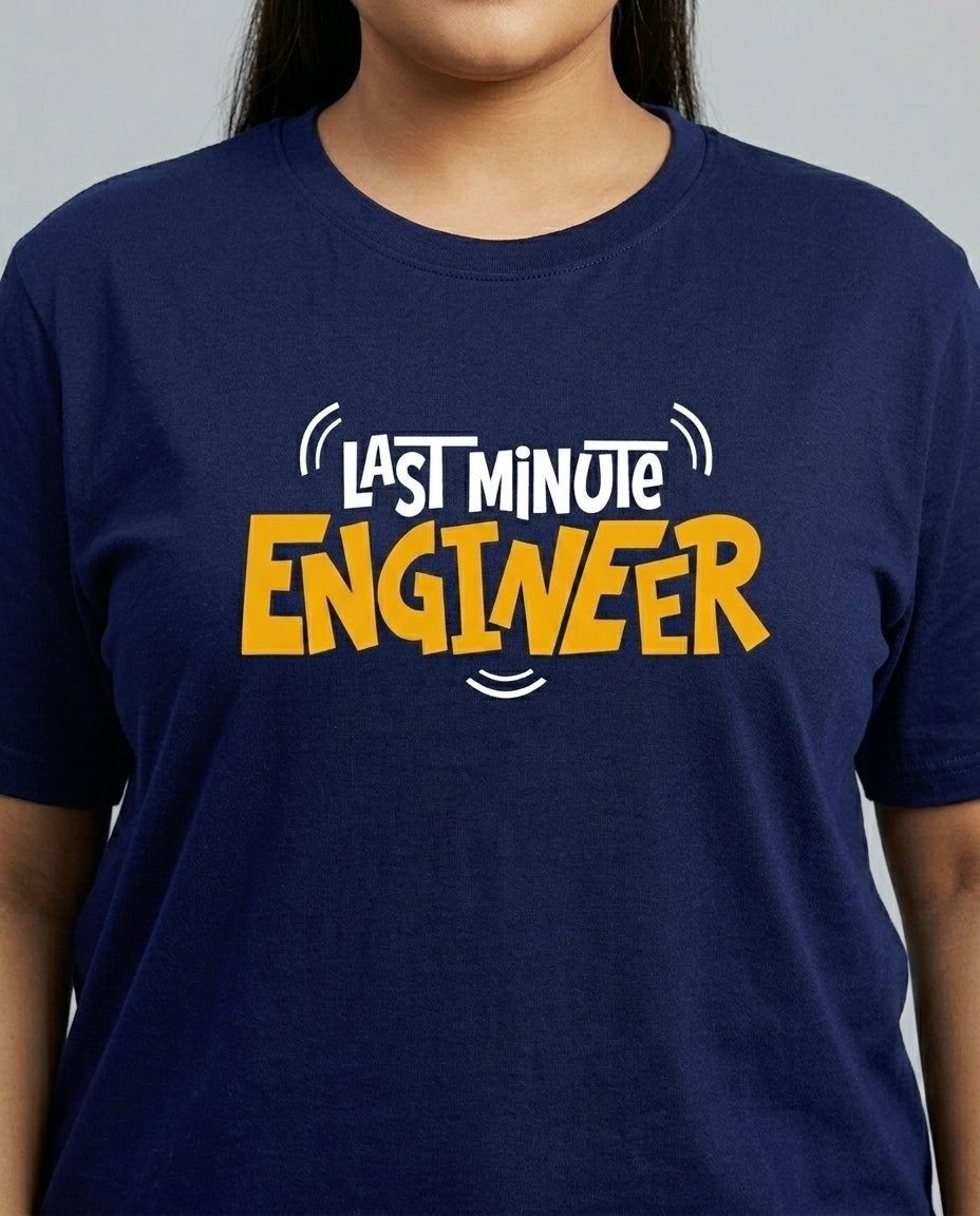 Last Minute Engineer Plus Size Women Premium Tee