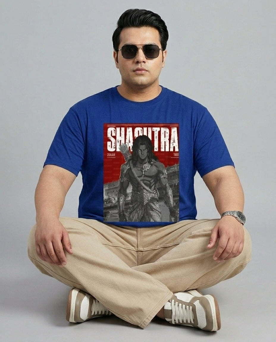 Shastra Plus Size Men Premium Tee