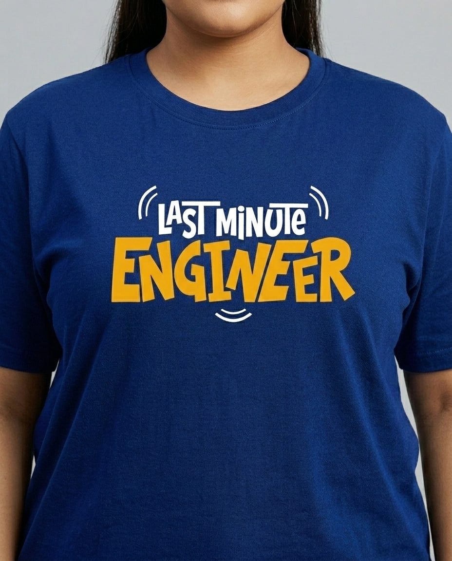 Last Minute Engineer Plus Size Women Premium Tee