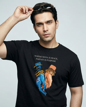 Where Shiva is peace Plus Size Men Premium Tee