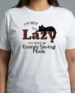 I'm Not Lazy Plus Size Women Premium Tee