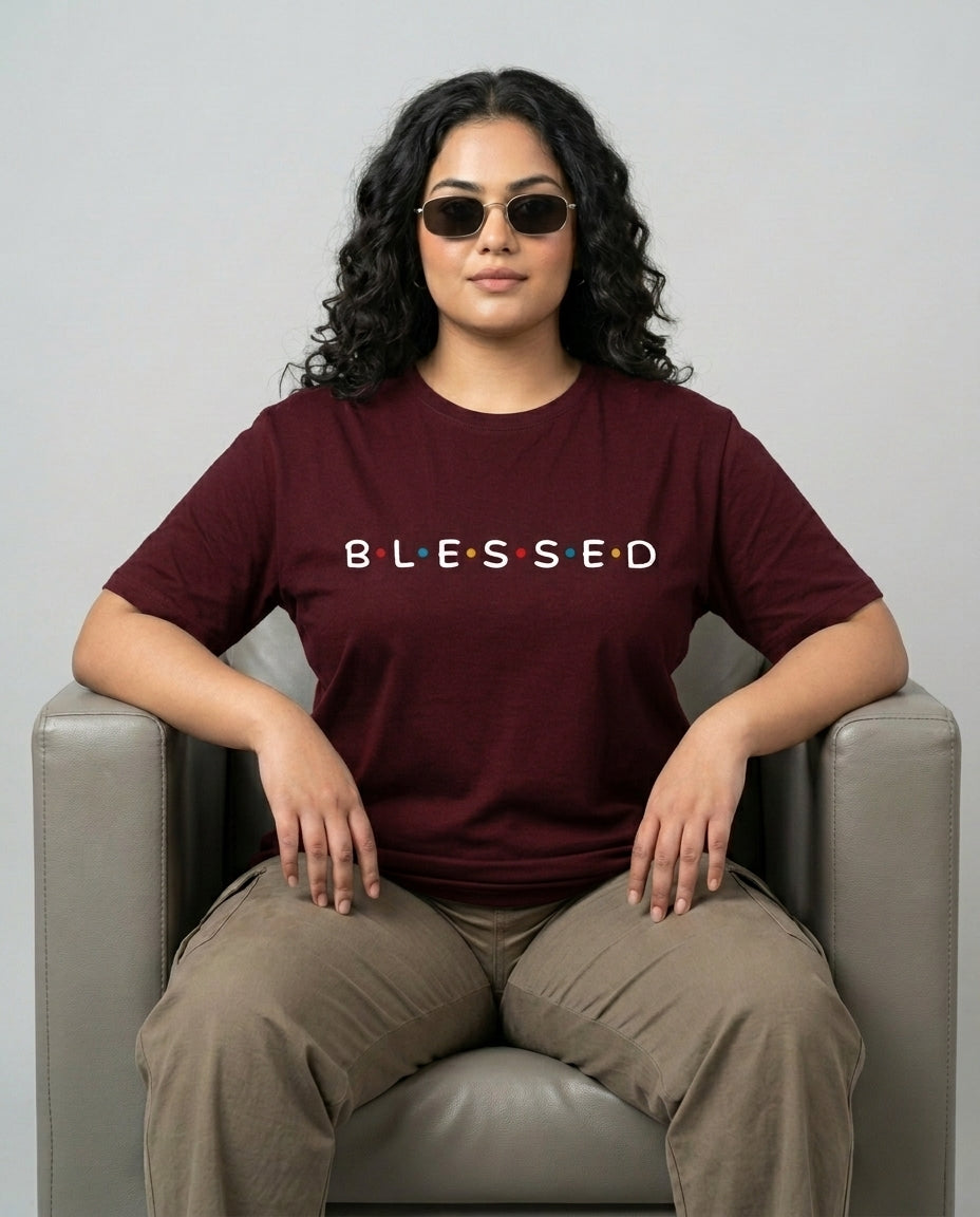 Blessed Plus Size Women Premium Tee