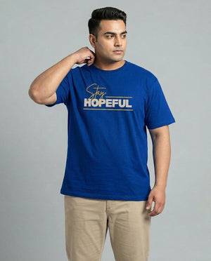 Stay Hopeful Plus Size Men Premium Tee
