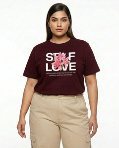 Self Love Plus Size Women Premium Tee