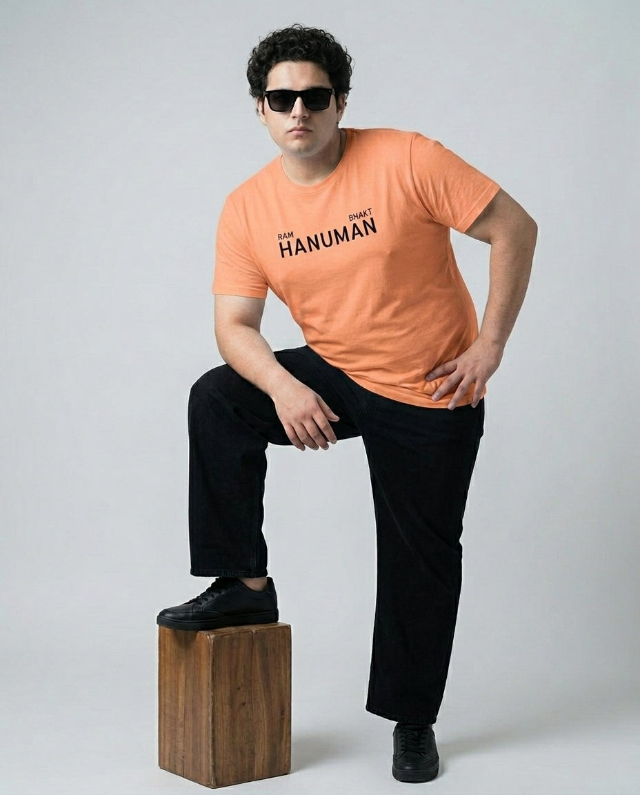 Hanuman Plus Size Men Premium Tee