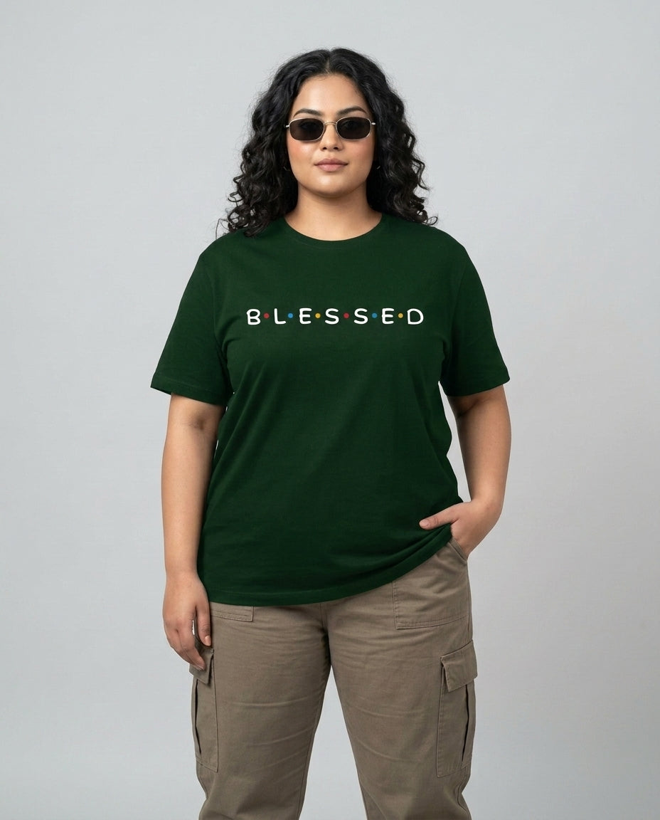 Blessed Plus Size Women Premium Tee