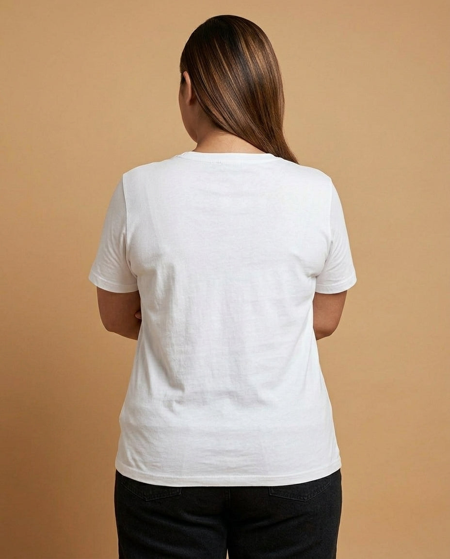 Smile Plus Size Women Premium Tee