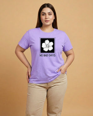 No Bad Days Plus Size Women Premium Tee
