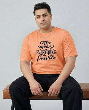 Coffee Makes Every things Plus Size Men Premium Tee