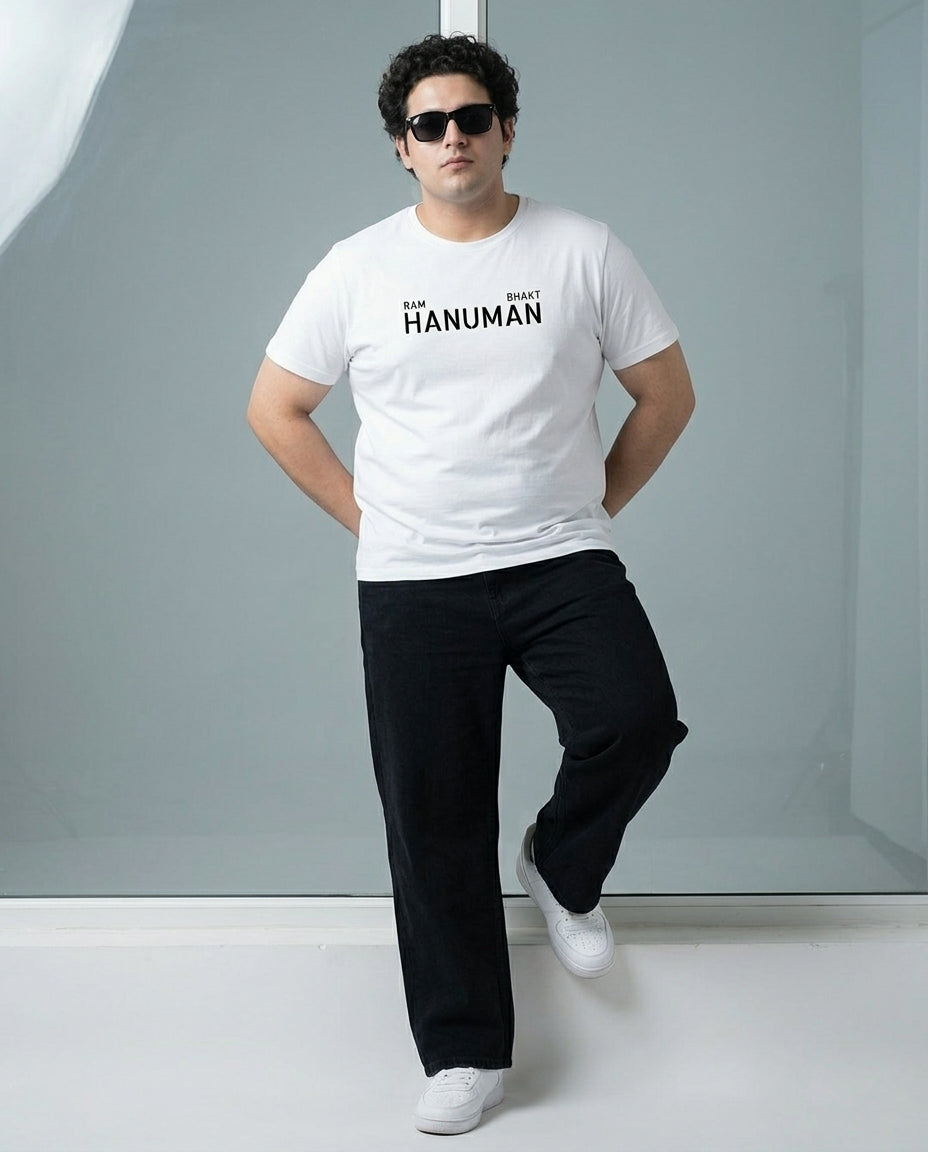 Hanuman Plus Size Men Premium Tee