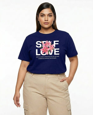 Self Love Plus Size Women Premium Tee